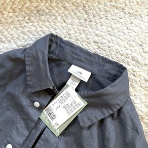 linen blend shirt